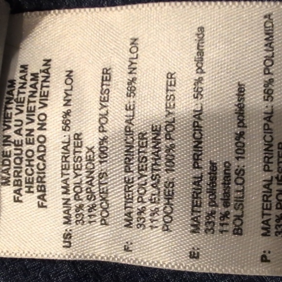 Men's Adidas blue stretch waist chino shorts size 40 - Picture 5 of 6